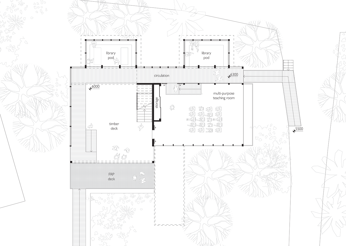 Pisonia Pavilion_GF Plan